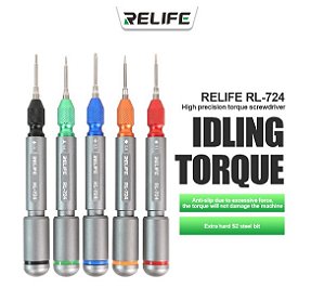 Jogo De Chaves Profissional Relife Rl-724a Torque e Alta Precisão