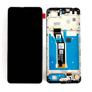 Frontal Completa Tela Touch Display LCD Motorola Moto G04 / G04S ** COM ARO **