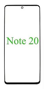 Vidro Samsung Note 20 Com Cola Oca