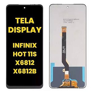 Frontal Completa Tela Touch Display Lcd Infinix Hot11s Hot 11s ( X6812 / X6812B )