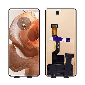 Frontal Completa Tela Touch Display Lcd Motorola Moto Edge 50 Ultra