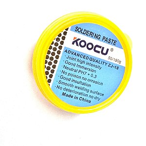 Fluxo de Solda Pastoso Koocu ZJ-18
