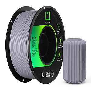 Filamento MultFila Impressora 3D PLA Cinza 1kg