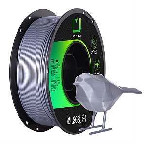 Filamento MultFila Impressora 3D PLA Prata 1kg