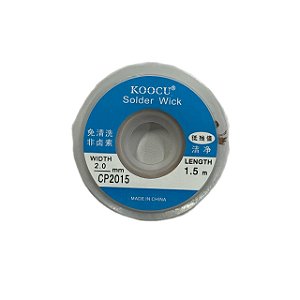 Malha Dessoldadora Koocu KC 2015 2.0mm 1.5m