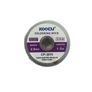 Malha Dessoldadora Koocu CP-2015 2.0mm 1.5m Premium