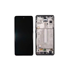 Frontal Completa Tela Touch Display LCD Samsung A52 / A52s Universal Tela Maior