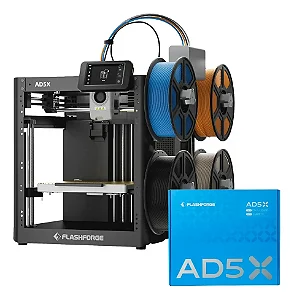 Impressora 3D Adventure FlashForge AD5x + IFS + Enclausuramento