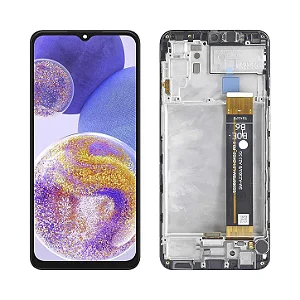 Frontal Completa Tela Touch Display LCD Samsung A23 4g / A23 5g Com Aro Diamond Parts