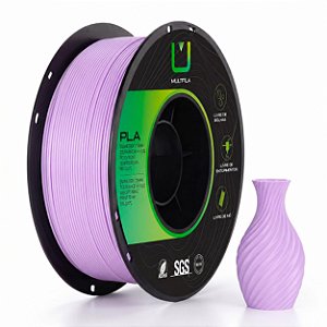 Filamento MultFila Impressora 3D PLA Lavanda 1kg 1.75mm Premium