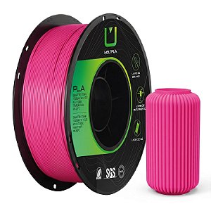 Filamento Multfila Impressora 3D Premium PLA Rosa Choque 1kg 1.75mm