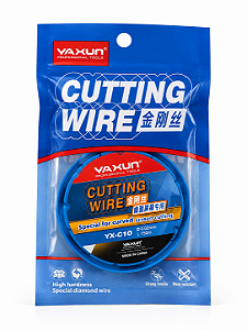 Fio de Corte Aço Diamantado Yaxun YX-C10 0,02mm – 150 Metros