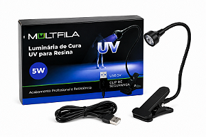 Luminária de Cura UV para Resina 5W Multfila para Impressão 3D