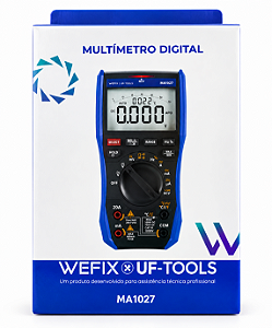 Multímetro Digital WEFIX 6000 Contagens 550V