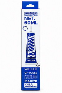 Cola Transparente Branca WEFIX i9000 60ml Para iPhone