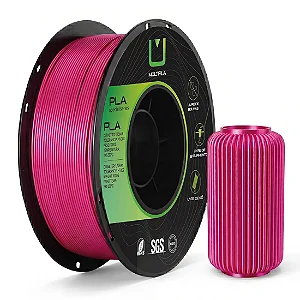 Filamento MultFila Impressora 3D PLA Silk Rosa Hibisco 1kg
