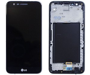Frontal Completa Tela Touch Display Lcd Lg K10 2017 M250