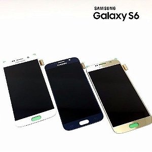 Frontal Completa Tela Touch Display Lcd Samsung S6 G920I