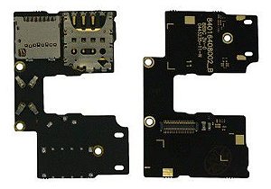 Flex Slot Chip Cartao Memoria Motorola Moto G3 ( Xt1543 ) 1 Chip