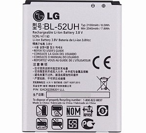 Bateria Lg L70 / L65 H422 ( 52Uh )