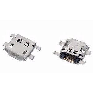 Kit com 4 Conector De Carga Motorola Moto C Plus ( Xt1726 )