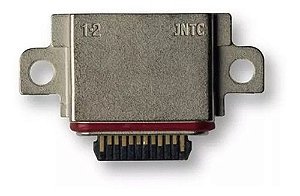 Kit com 4 Conector De Carga Samsung S10 ( G973 ) / S10 Plus ( G975 ) / S10E  ( G970F )