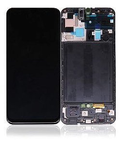Frontal Completa Tela Touch Display Lcd Samsung A50 A505