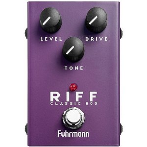 Pedal Drive Distorção Fuhrmann Riff Classic 800 CL20