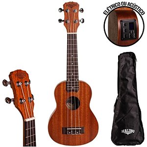 Ukulele Malibu Soprano 21 Sapele Natural