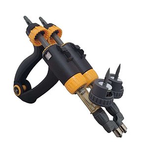 VACINADOR VET ART DUPLA AGULHA COM PORTA FRASCO TIPO PROTETOR