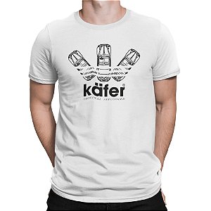Camiseta 100% Algodão 30.1 Penteado Aircooled Fusca Original Käfer