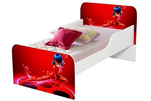 Cama Infantil Barbie com Proteção Lateral - MOS Store - MOS Store