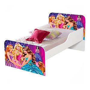 Mini Cama Infantil - Barbie