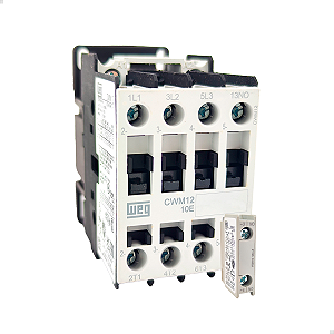 Contator 12a Weg Cwm12 1na 24vac Tripolar