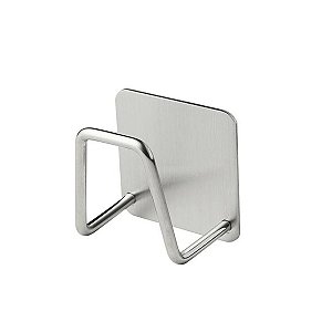 Suporte Inox Porta Esponja Multiuso Adesivo Pia E Parede