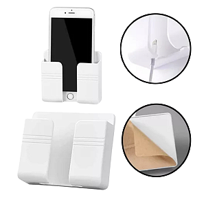 Suporte Adesivo De Parede Para Celular e Controle Remoto Acessórios