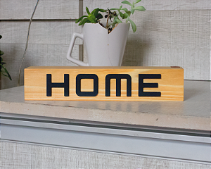 Bloco Decorativo - Home