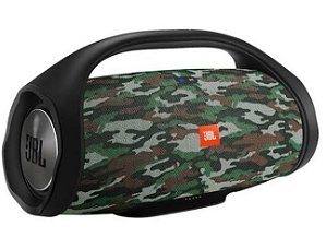 Caixa de Som Portátil JBL Boombox Bluetooth à Prova d’água - Camuflada