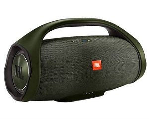 Caixa de Som Portátil JBL Boombox Bluetooth à Prova d’água - Verde