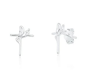 Brinco Fé Prata 925
