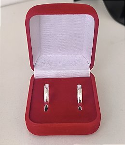 Aliança Lisa Prata 925 Unissex