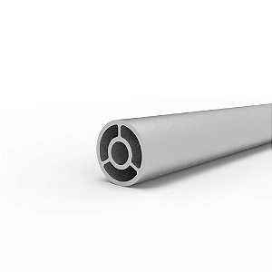 Perfil Manípulo Puxador em Alumínio Estrutural com Ø25,4mm