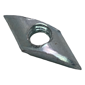 Porca Meia Cana Diagonal - Para Perfil Canal 8