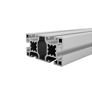 Perfil Estrutural em Alumínio 40x80 Básico T-Slot - Canal 8mm / Perfis Cortados