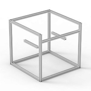 Kit Estrutural em Alumínio Cinza P/ Impressora 3D Voron Legacy