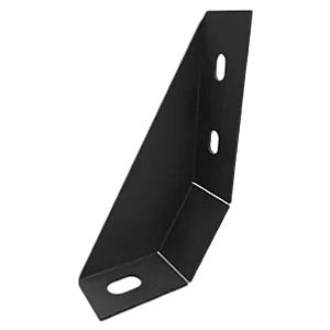 Cantoneira Base Direita Para Fixação 40 - Pintura Preta