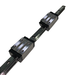 Kit Trilho Guia Linear HGR15 + 2 Patins* HGH-CA 15mm Sem Abas