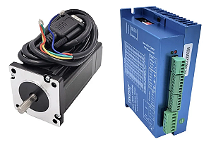 Motor de Passo com Encoder 12.0 Nm – Easy Servo + Driver