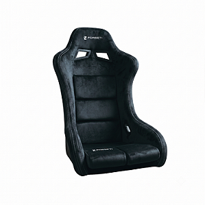 BANCO CONCHA PARA COCKPIT/SIMULADOR TAMANHO G - COSTURA CINZA