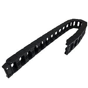 ESTEIRA PORTA CABOS 25X50MM INTERNO NYLON - ABERTA - 1 METRO